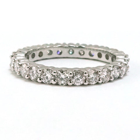 14kt. White Gold Diamond Eternity Band, (1.75 tdw)