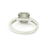 14k White Gold Diamond Engagement Ring