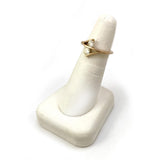 Vintage 18k Rose Gold Diamond Ring, 0.59ct