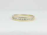 14k Yellow Gold 10-stone Anniversary Band