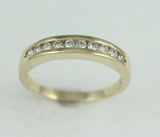 14k Yellow Gold 10-stone Anniversary Band