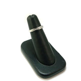 14k White Gold Princess Cut Diamond Band