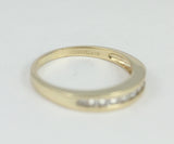 14k Yellow Gold 10-stone Anniversary Band