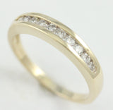 14k Yellow Gold 10-stone Anniversary Band